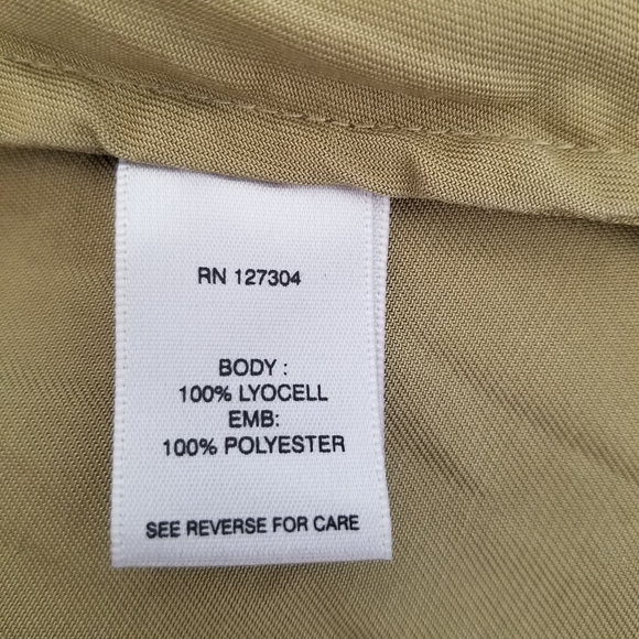 John Mark Green Embroidered Floral Tunic Size Large - Picture 9 of 16